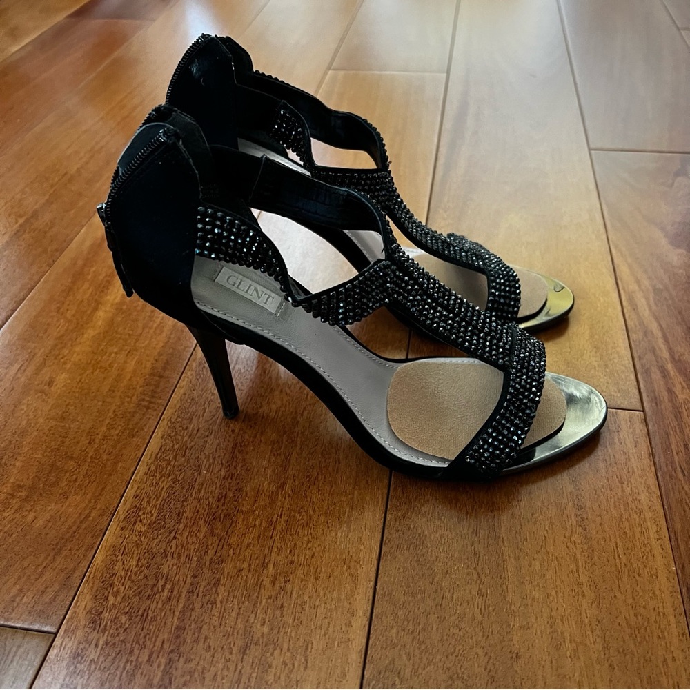 Glint Rhinestone Heels - Picture 3 of 4